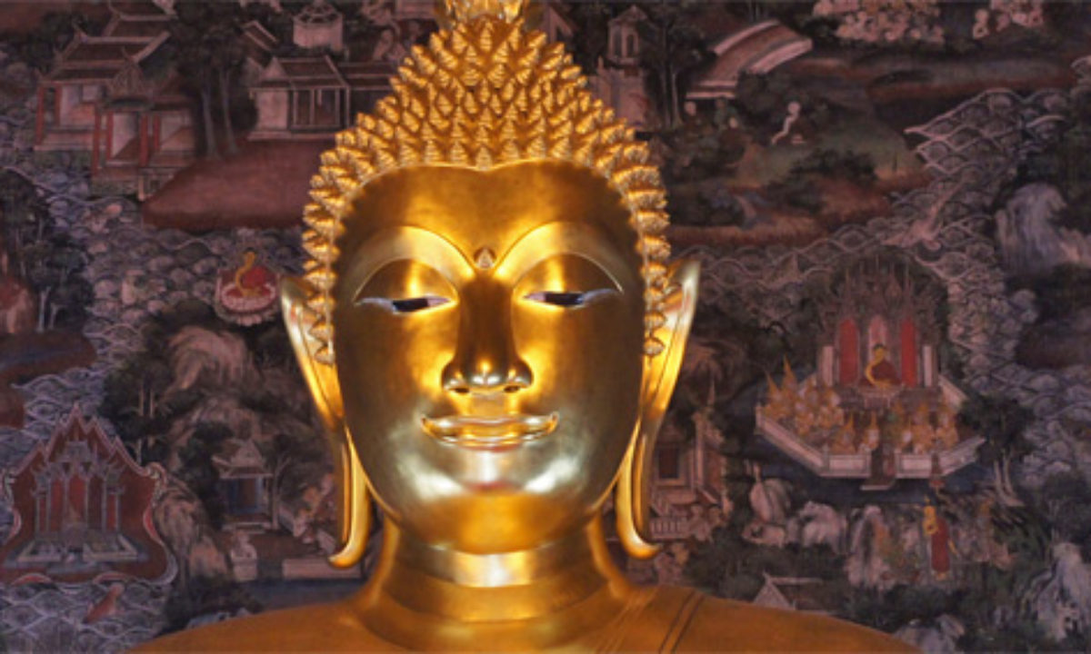 cuatro Lugares Sagrados del Budismo y la de Buda